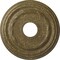 Ekena Millwork Dublin Medallion (Canopies up to 8 1/4"), 15 3/8"OD x 3 5/8"ID x 1"P, Mississippi Mud Crackle CM15DUMMC - alternate 1